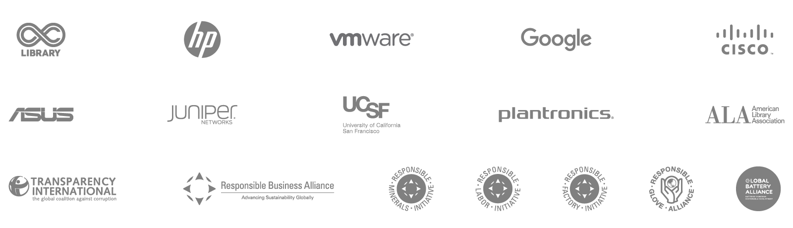 business logos of clients