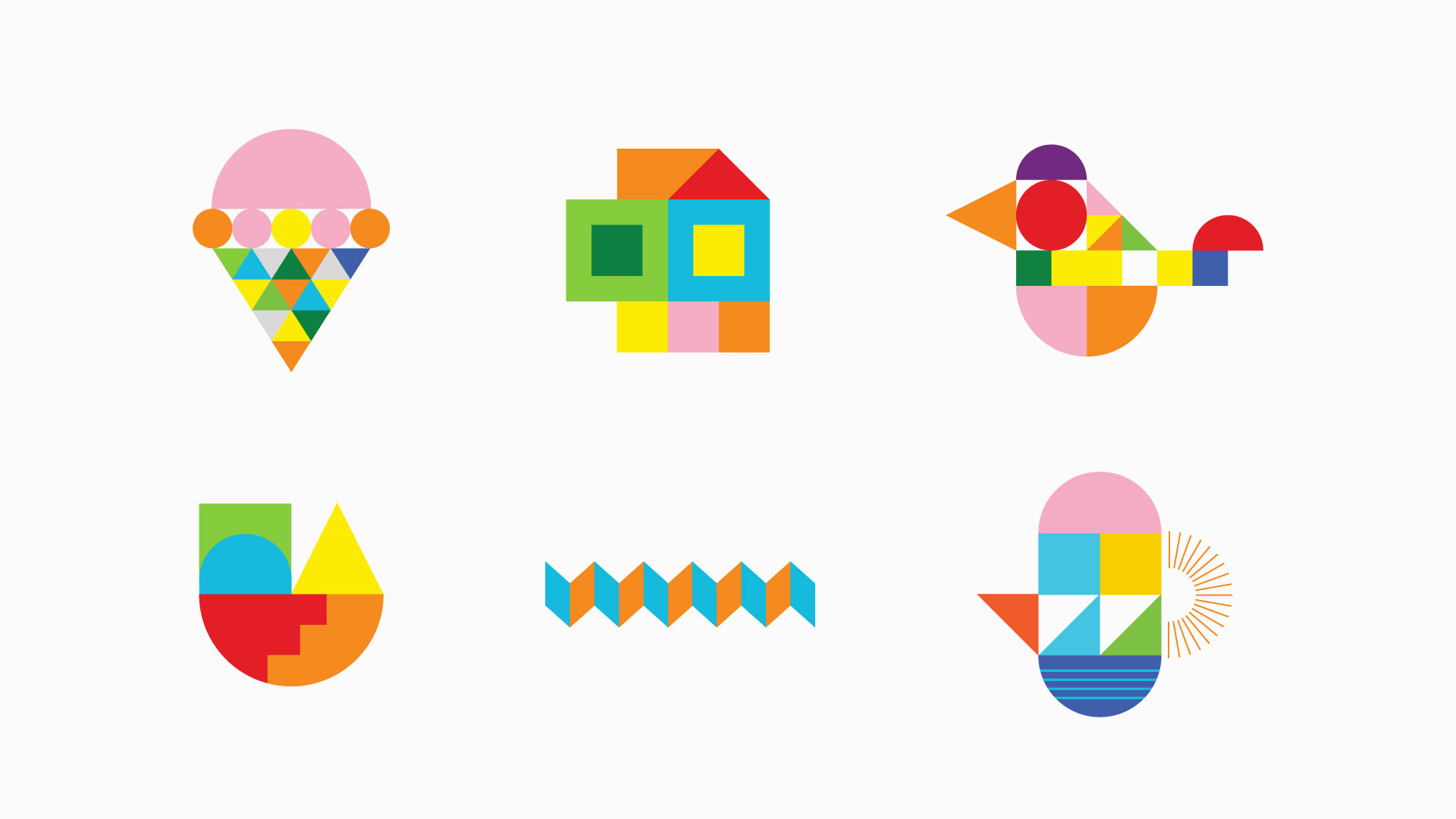 Design elements for Imagine and Build Summer Activities