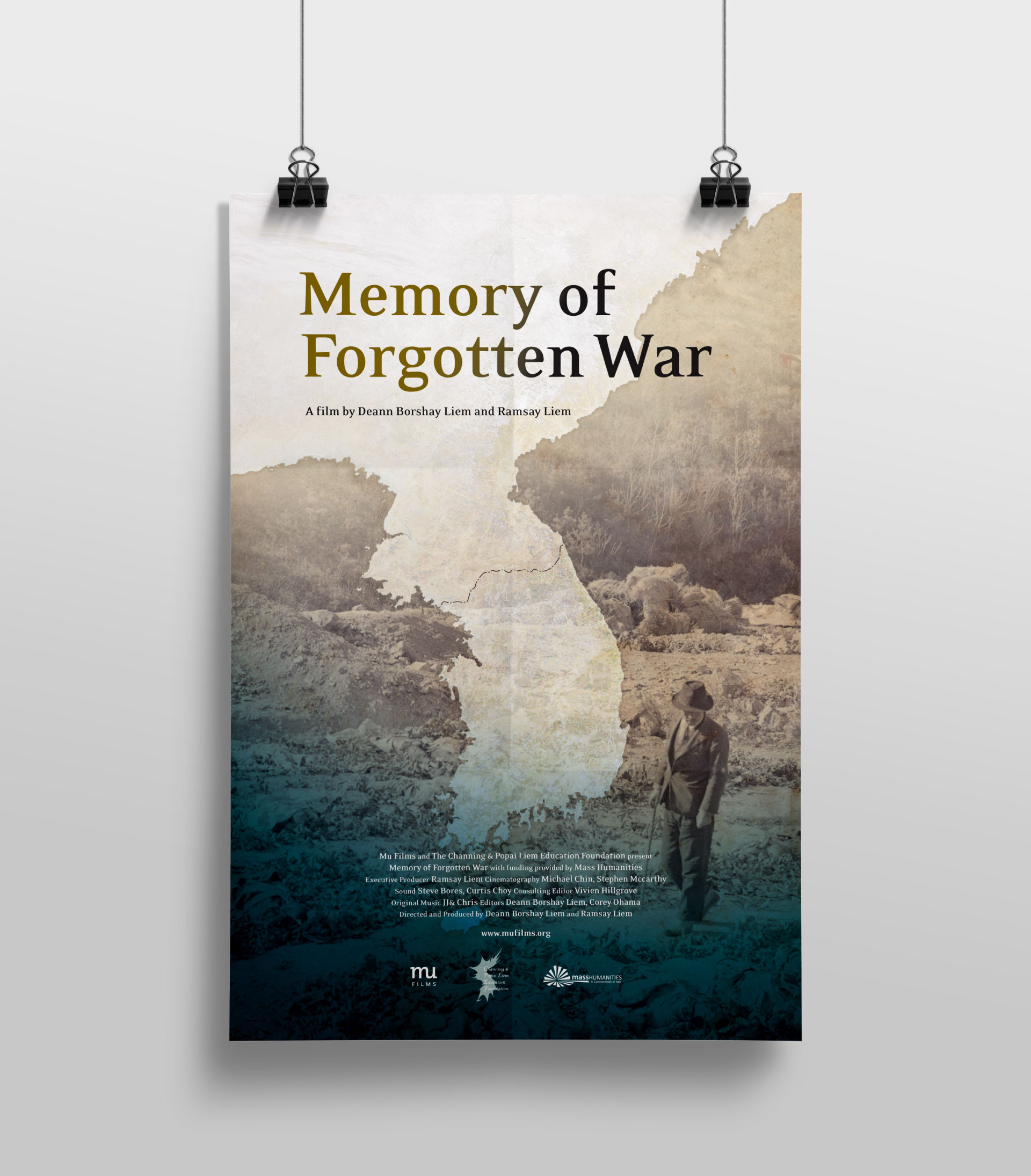Memory of Forgotten War Identity and Poster Design