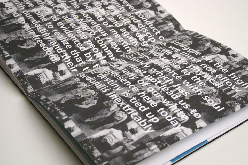 Martin Luther King Jr Book Design Inside Pages
