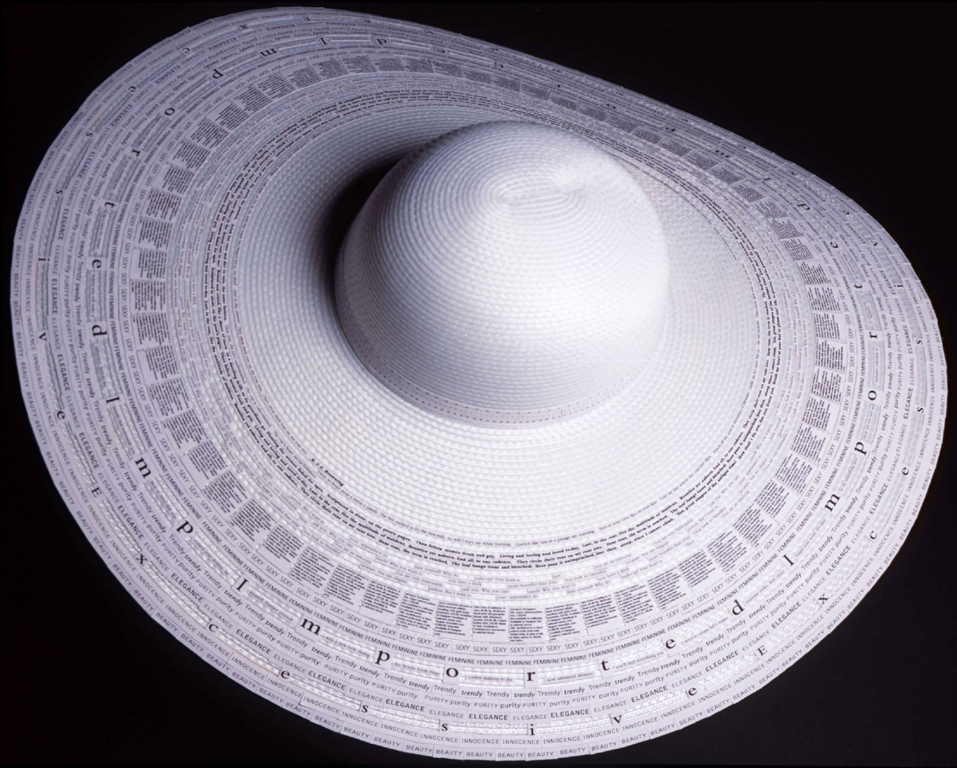 Typography hat design